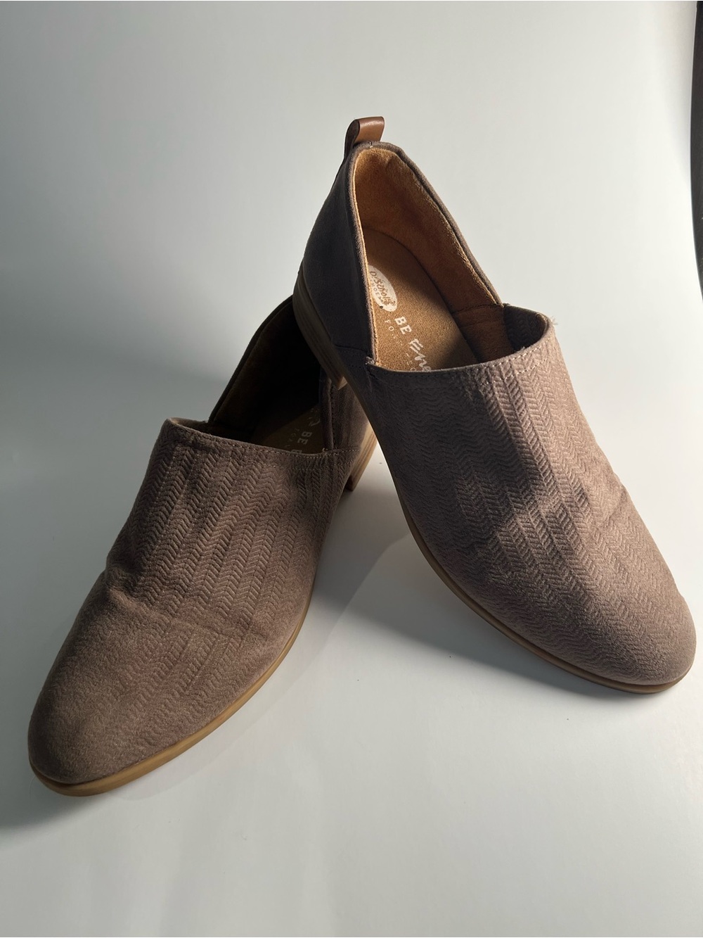 Dr. Scholl's Women’s Slip-On Loafers in Taupe Brown Size 9
